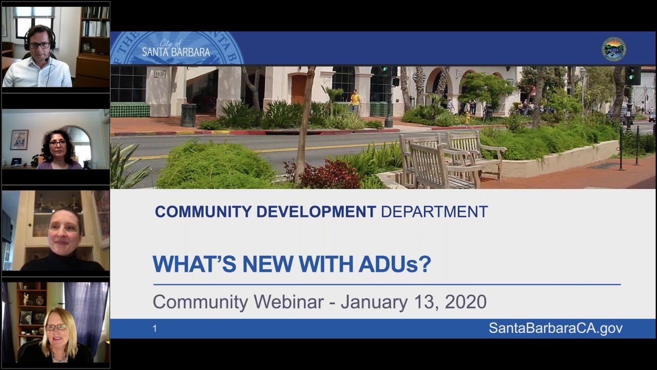 Accessory Dwelling Units Workshop  Learn What's New With ADUs