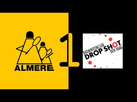 F.I.T. Almere vs BC Drop Shot (Baan 1) - Play Offs Eredivisie 09-03-2024