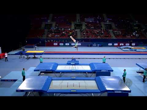 MAHSUDOVA Seljan (AZE) W - 2022 Trampoline Worlds, Sofia (BUL) - Q Trampoline Exercise 1