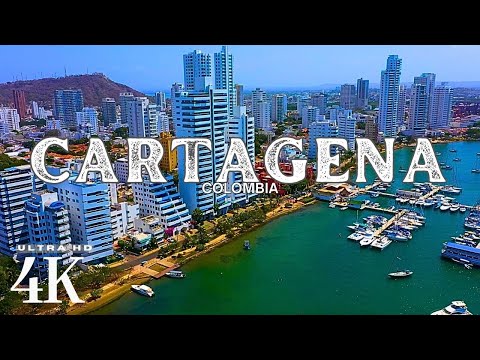 Cartagena, Colombia 🇨🇴 in 4K ULTRA HD | Drone Footage
