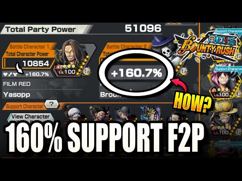 160% on F2P Account! How I Got It Without Spending Money!! - One Piece Bounty Rush