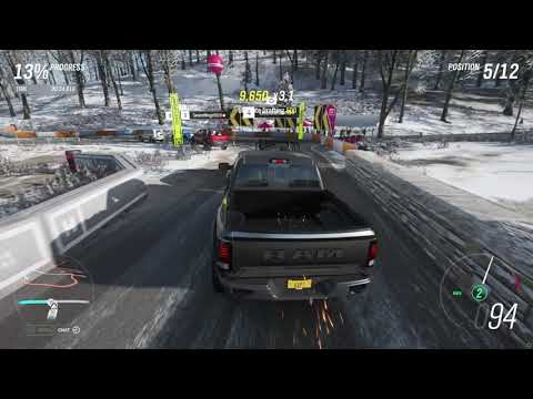 Derwent Reservoir Trail, 2017 Ram Rebel TRX Concept in Forza Horizon 4 | Winter Race