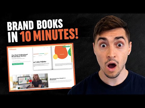 Create a brand book in less than 10 MINUTES!