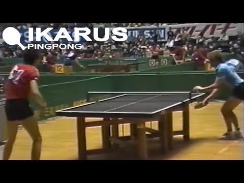 Kriston Zsolt - John Hilton  (37th World Table Tennis Championships Tokyo 1983.)
