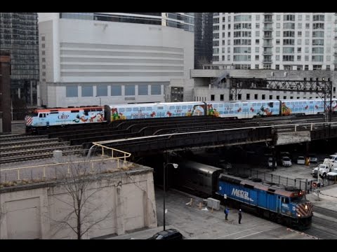 Metra Rush Hour Timelapse