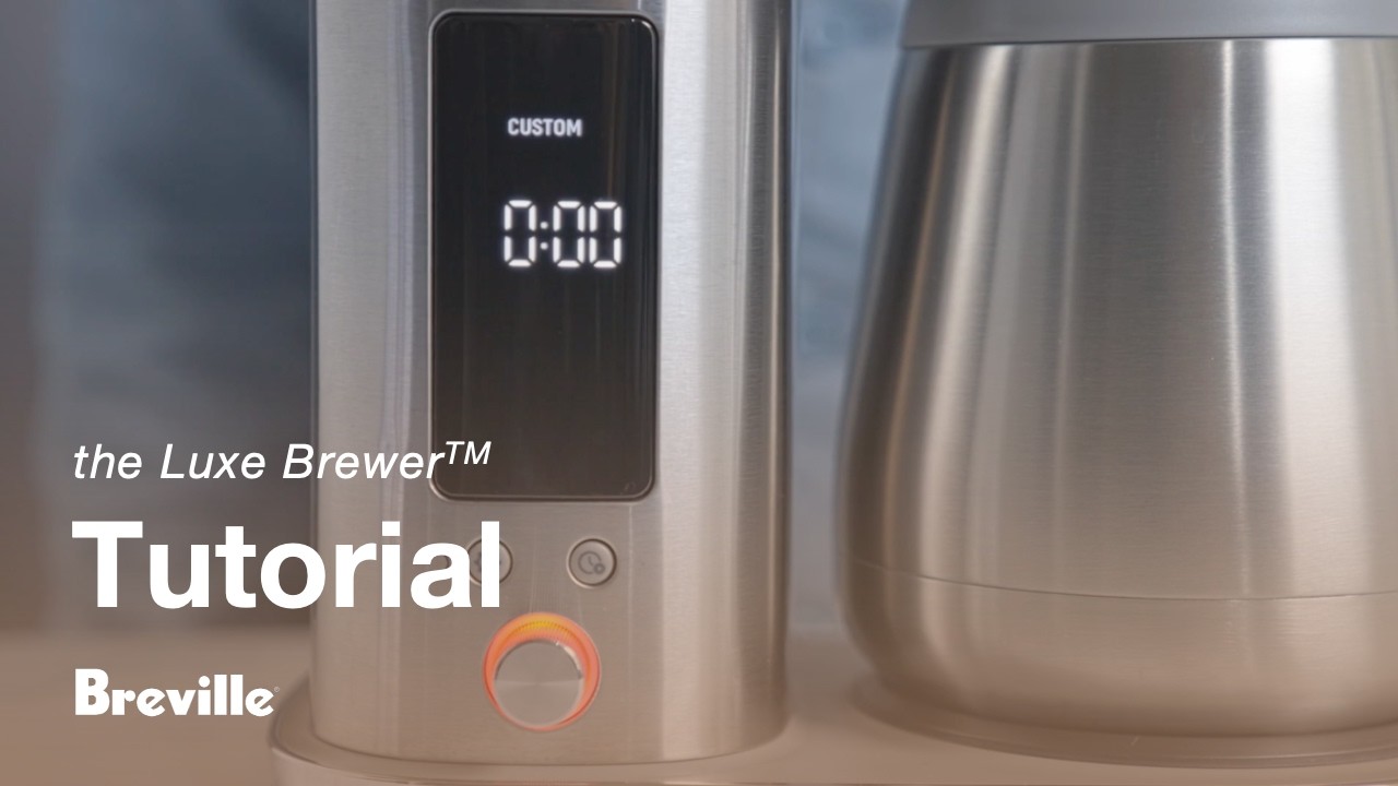 Breville coffee guide tutorial - Customising your brew