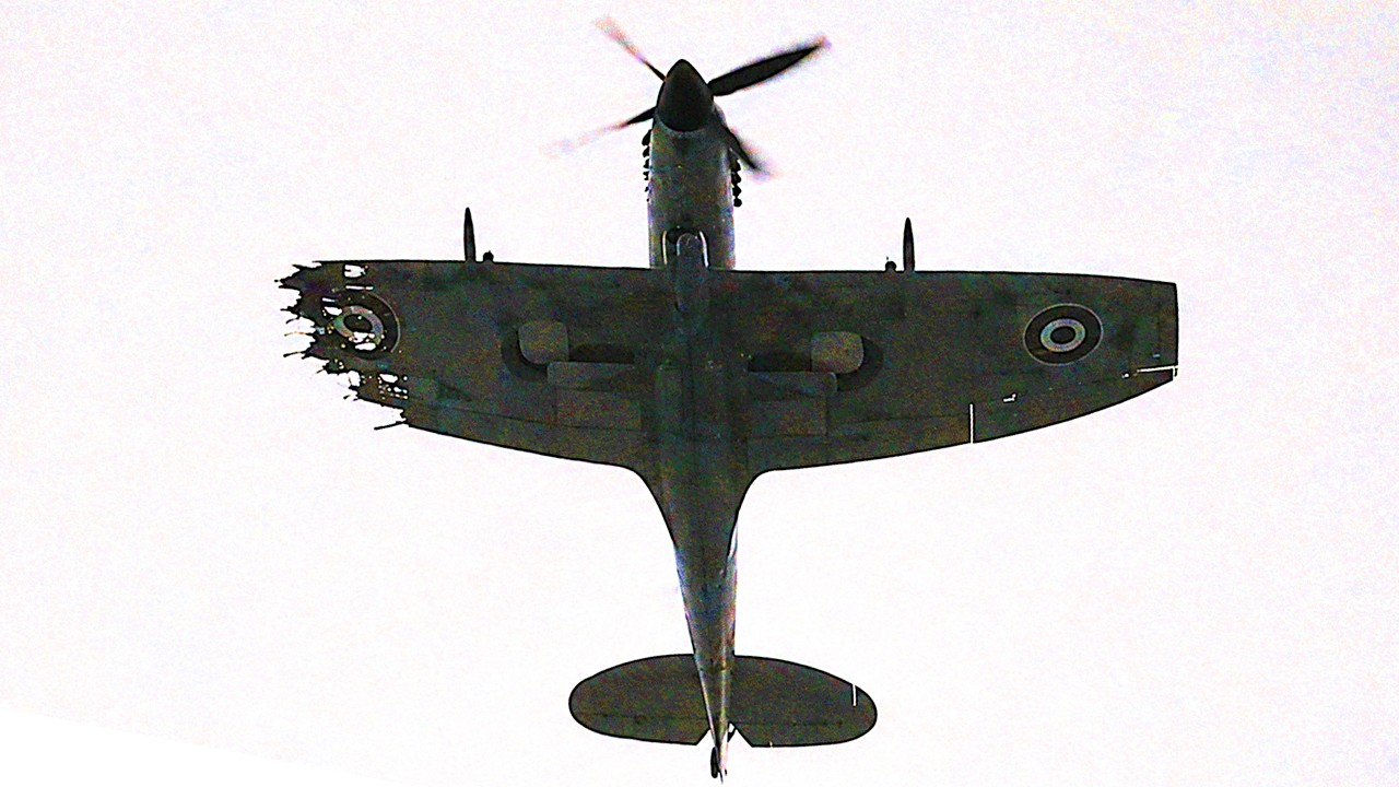 Why German Aces Escorted a British Spitfire Home