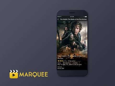 Marquee iPhone App Demo
