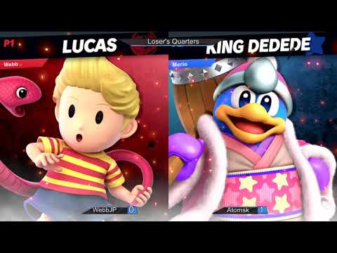 PSW #46 - WebbJP (Lucas) vs Atomsk (King Dedede) - Loser's Quarters