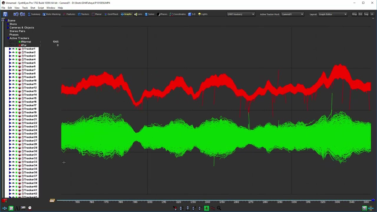 Random-Dot Calibration Technique in SynthEyes