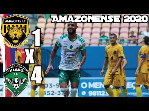 Amazonas 1x4 Manaus - Final do 1º Turno | Barezão 2020