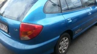 preview picture of video '2002 Kia Rio LS Blue 5 SPEED Manual Hatchback'