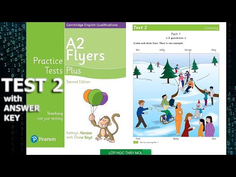 Flyers PLUS 5 Practice Tests - Listening Test 2 | Lớp Học Thầy Mol