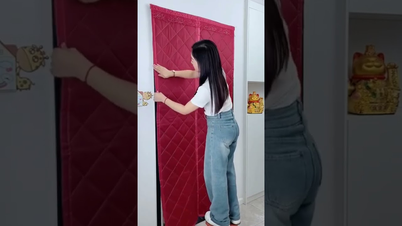Best soundproofing ideas for apartments ( # 724 ) ✅ Windproof Magnetic Sound Insulation Door Curtain