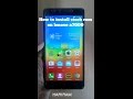 HOW TO INSTALL STOCK ROM ON LENOVO A7000