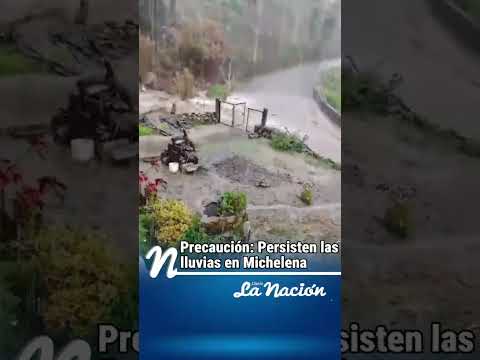 Persisten lluvias en Michelena#tachira #reporte