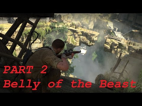 Sniper Elite 3 Save Churchill DLC Gameplay Walkthrough Part 2 - Belly of the Beast (XBOX ONE)