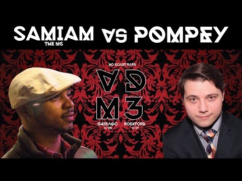 Pompey vs SamIAm the MC - No Coast Raps | VDM3