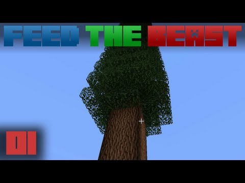 Minecraft Feed The Beast E01: Starting Out