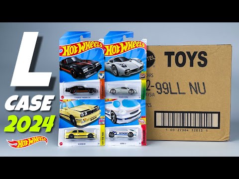 Unboxing Hot Wheels 2024 - L Case!