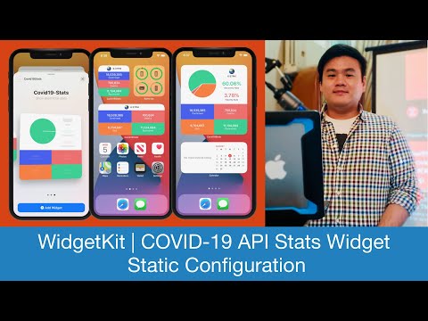 iOS 14 WidgetKit | Building COVID-19 API Stats Widget | Static Configuration | SwiftUI