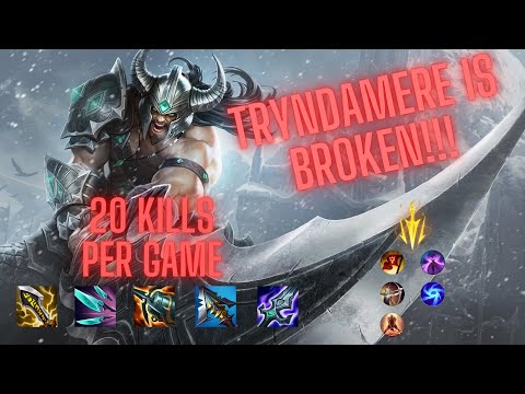 TRYNDAMERE TOP 3 HIT ENEMYS!!! (NEVER LOSE YOUR LANE AGAIN)