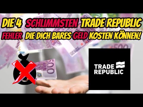 Die 4 SCHLIMMSTEN Trade Republic Fehler die dich BARES Geld kosten können! 😳💰