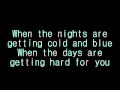 Cry On My Shoulders - Lyrics