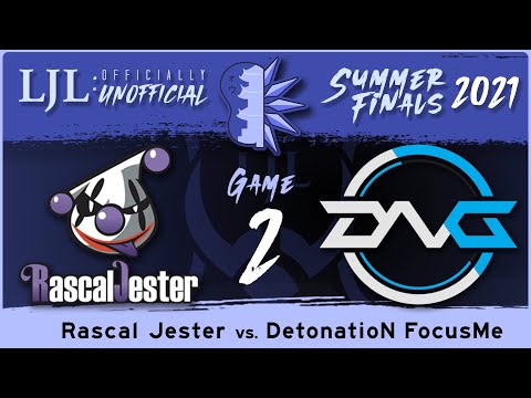 [EN] LJL 2021 Summer Split Playoffs Finals Match Game 2 - Rascal Jesters Vs Detention FocusMe
