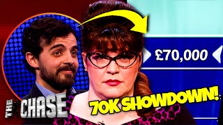 Brave Contestant Goes For 70K Against The Vixen! 🤩 | The Chase