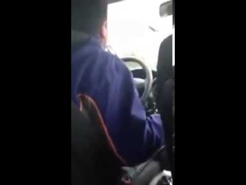 tassista romano impazzito