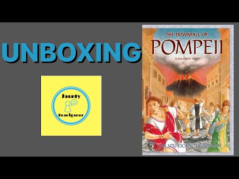 The Downfall of Pompeii - UNBOXING 