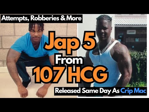 Jap 5 From 107 HCG Cases, Being Released Same Day As Crip Mac