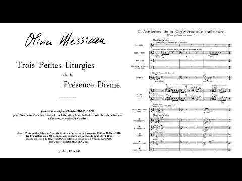 Messiaen, Olivier (1944/1990): Trois petites liturgies de la présence Divine — Chung/Radio France