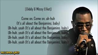 Sean Combs/Puff Daddy - It&#39;s All About the Benjamins ft. The LOX, Biggie Smalls &amp; Lil&#39; Kim (Lyrics)