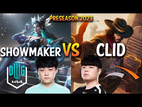 DK Showmaker vs HLE Clid - SYNDRA vs TWISTED FATE Mid - KR Ranked