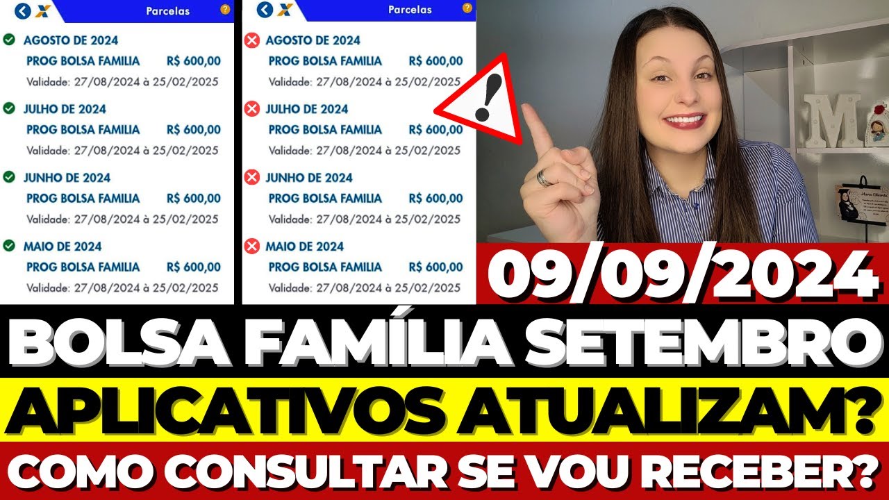 💸BOLSA FAMÍLIA SETEMBRO: ATUALIZAÇÃO DO APLICATIVO – COMO CONSULTAR SE VOU RECEBER NESTE MÊS?