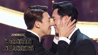 Download lagu The winner of the Grand Award, So Ji Sub of 'My Secret, Terrius' [2018 MBC Drama Awards] mp3
