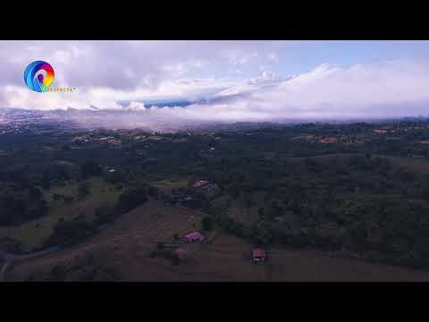 San Ramón, La Unión, Cartago, Costa Rica - 4K Drone View | Relaxing Mountain Village
