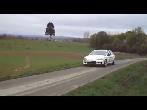 3.RAJD KROŚNIEŃSKI 2014 Honda Civic Szymon Piękoś