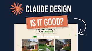 Claude Design is SICK - Real Landing Page Demo