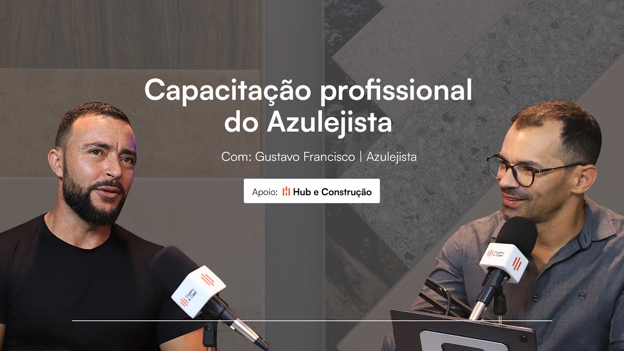 Capacitação profissional do Azulejista