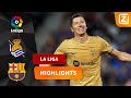 ZO WIL JE BARCELONA ZIEN SPELEN! ?? | Real Sociedad vs Barcelona | La Liga 2022/23 | Samenvatting