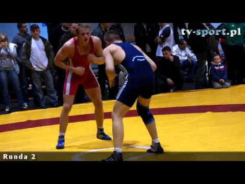 Zapasy - Puchar Polski Seniorów w stylu wolnym 2008 - Finał 74kg