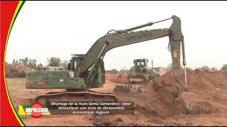 Désenclavement Route Bama-Samandéni : le calvaire, bientôt un mauvais souvenir grâce à FASO MÊBO