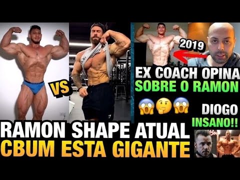 CBUM ENORME + RAMON SHAPE ATUAL COMPLETO - EX COACH DO RAMON ABRE O JOGO - DIOGO INCRIVEL e MAIS