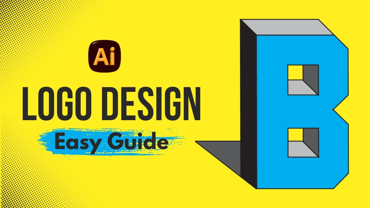 How to Make Vector Art in illustrator | Letter Logo, #trending #art #design #graphicdesign #newvideo