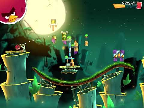 Angry birds 2: hard level 636 (Bamboo Forest/ Madagooscar)