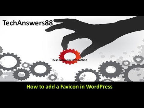 How to add a Favicon in WordPress