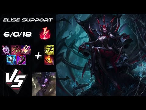 SUPPORT Elise vs Alistar - EU Challenger Patch 25.24